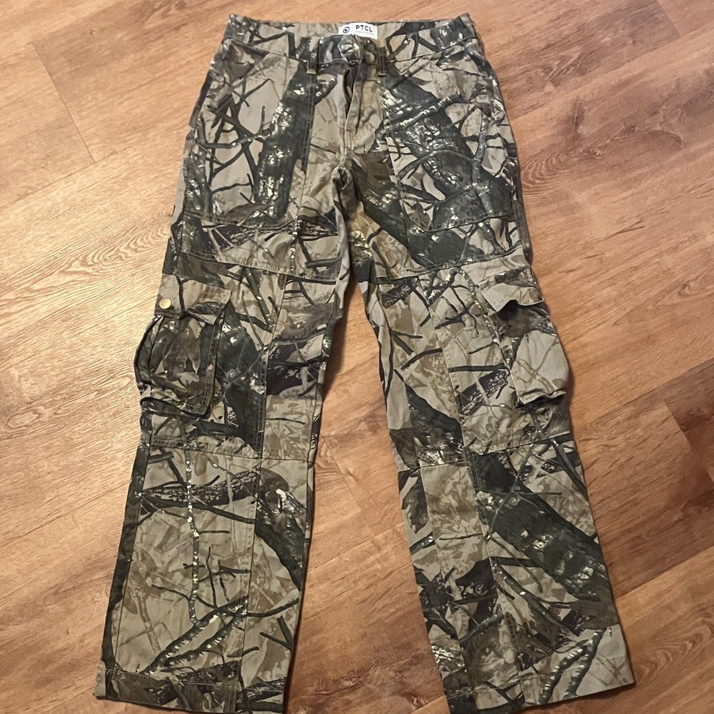 Women's Camouflage Wide Leg Pants